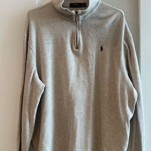 Polo Ralph Lauren Flagship Estate Ribbed 1/4 Zip Sz XL